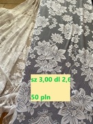 Firany sz 3,00 dl 2,60