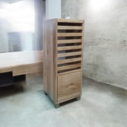 Szafka dębowa 120x45x45 na ciuchy koszt na pranie