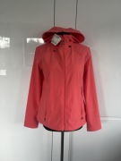 koralowa kurtka softshell marki Schöffel rozmiar M