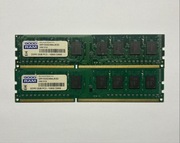X2 RAM GOODRAM GR1333D364L9/2G DDR3 2GB PC3-10600 DIMM 1333MHz – 2 szt.