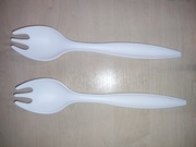 2 Łyżki do mieszania sałatek surówek tupperware