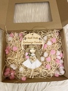 Prezent makrama na Dzień Dziadka Anioł Stróż