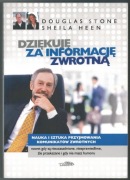 Dziękuję za informację zwrotną - D. Stone