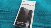 XIAOMI REDMI NOTE 14 6/128 GB MIDNIGHT BLACK CZARNY 120Hz NFC 33W