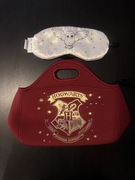 Torba termiczna na lunch Harry Potter Hogwart, na zamek + opaska na oczy
