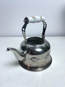 Stylowy czajnik BEZ DEKIELKA (używany do odnowienia), śr 17 cm