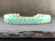 Bransoletka z koralików miyuki - handmade 