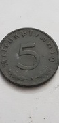 Niemcy 1941 A - 5 reichspfennig  - monety ze zdjęcia