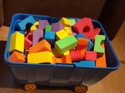 Klocki piankowe miękkie