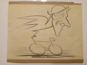 EDWARD AŁASZEWSKI karykatura Wiesław Podobas