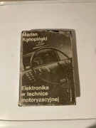 Marian Konopiński "Elektronika w technice motoryzacyjnej" 1987