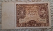 Banknot 100 złotych z 1934 roku seria C.N.
