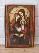 Obrazek na płótnie - Ikona Święta Rodzina