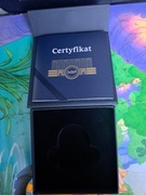 PUDELKO DO MONETY NBP  50 ZL ODSIECZ WIEDENSKA  CERTYFIKAT