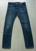 Ładne męskie spodnie jeansowe DIESEL rozmiar M W31 L32 STRETCH niebieskie