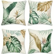 Zestaw 4 poszewek ozdobnych na poduszki 45x45cm