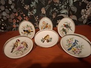 VINTAGE!KOMPLET 6 UNIKALNYCH,ANGIELSKICH  MINI WAZONIKÓW 