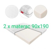 Materac HERMES JANPOL piankowy 90x190