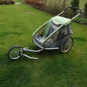 PRZYCZEPKA ROWEROWA na 2 osoby 