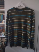 Sweter wełniany, cienki 