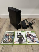 Xbox 360 Slim 1439 Konsola Zasilacz Gry Call of Duty FIFA Lego