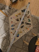 Stolik dziecięcy my craft z żywicy epoksydowej, fluoroscencyjny biały