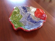 Patera ceramiczna, rękodzieło