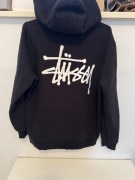Bluza Stussy hoodie czarna 2019