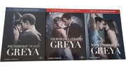 Pięćdziesiąt Twarzy Greya 1-3 DVD Trylogia Komplet Fifty Shades Of Grey