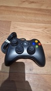 Kontroler Pad przewodowy czarny do xbox 360 pc sprawny ładny