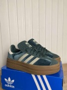 Używane buty damskie adidas gazelle bold org zielone 38 2/3