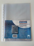 Koszulki DONAU A4 krystaliczne 75mic. op.10