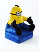 Fotelik pluszowy leżanka Minionek materac prezent święta