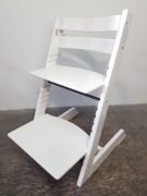 Krzesełko Stokke Tripp Trapp Nowy Model Baby Set Newborn set BIAŁE 