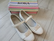 Buciki eleganckie komunijne marki KOKA. Rozm. 36
