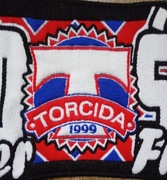 TORCIDA Górnik Zabrze MIASTECZKO ŚLĄSKIE szalik tkany