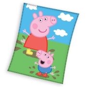 Koc polarowy Świnka Peppa