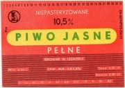 etykieta piwna - browar Leżajsk