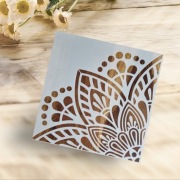 Szablon Mandala -wzór 60x60cm szablon 30x30cm, malarski tynk , DIY, Nr.K30