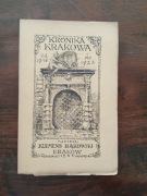 Kronika Krakowa 1925 Klemens Bąkowski jak NOWA 