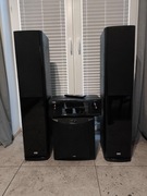 Sprzedam zestaw amplituner, kolumny głośnikowe, subwoofer 