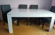 Stół do salonu i 6 krzeseł 