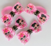 Zestaw do włosów komplet spinki frotki gumki laleczka laleczki LOL