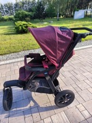 Wózek dziecięcy CHICCO Activ3 Burgundy Czarny