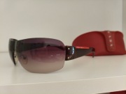Okulary przeciwsłoneczne Prada SPS 07F 4AN-6S1 125  Brown oryginalne + etui