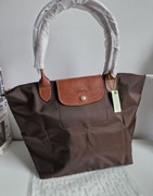 BRĄZ/ czekolada torebka LONGCHAMP roz L 