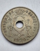 BELGIA 25 Cents 1920 ŁADNA