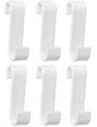 Haczyk bezinwazyjny Yoka Home biały 6 sztuk