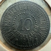 10 Pf Biedrusko Warthelager 1917