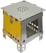 Duży Piec składany na paliwo stałe, 27x27x30 cm 